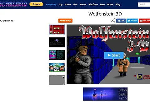 Wolfenstein 3D game preview