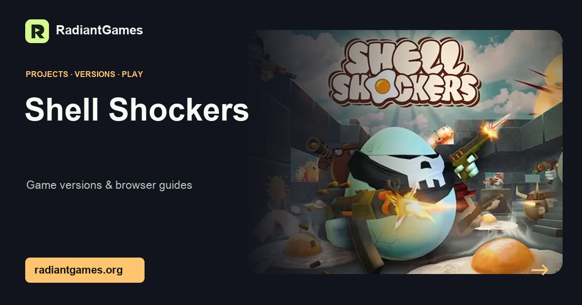 Shell Shockers Browser Game – Original Host | RadiantGames